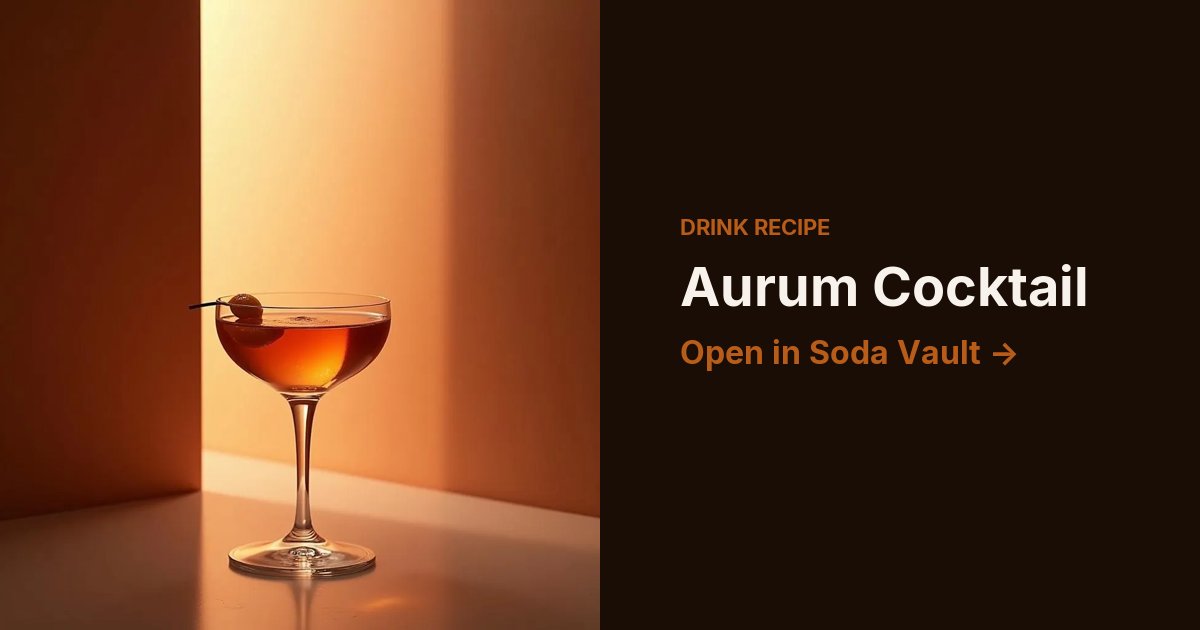 Aurum Cocktail