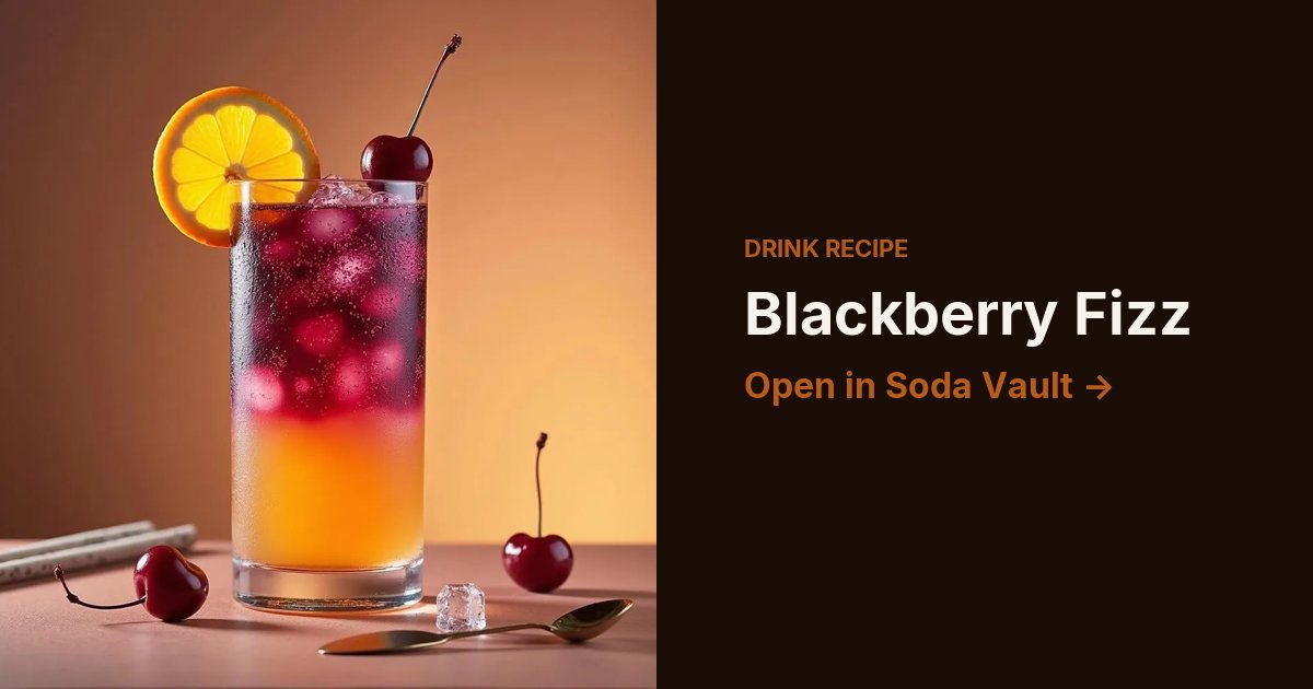 Blackberry Fizz