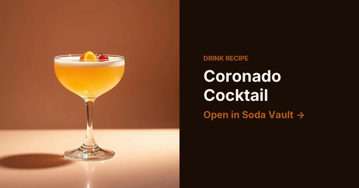Coronado Cocktail