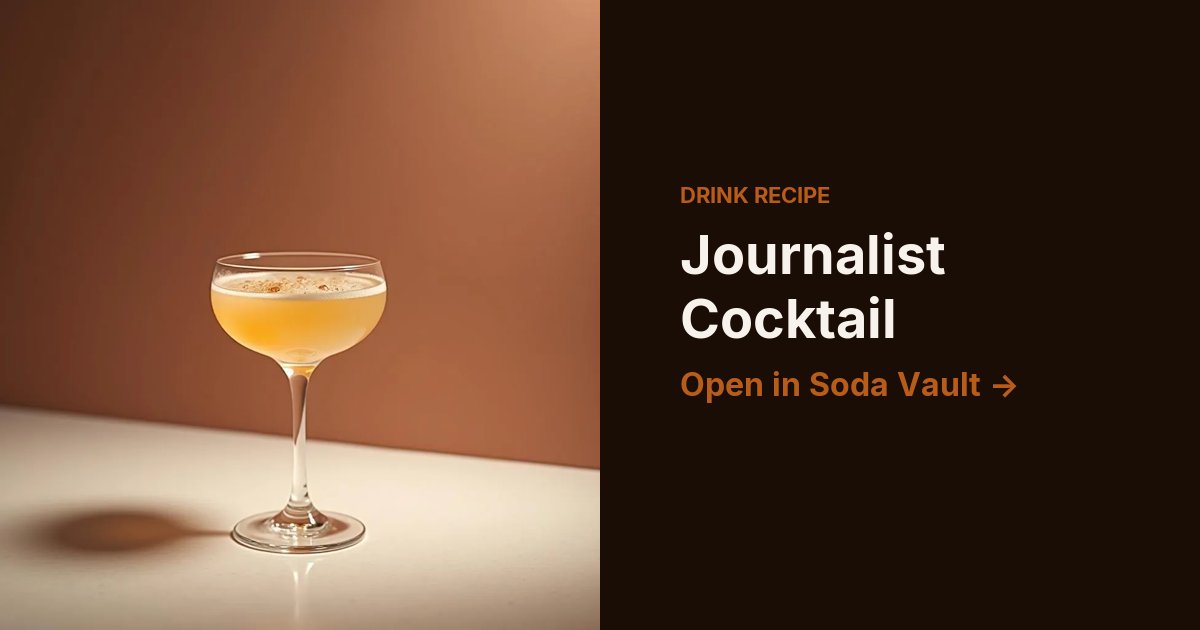 Journalist Cocktail
