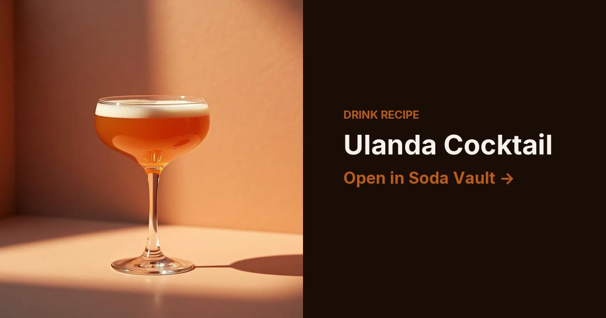 Ulanda Cocktail