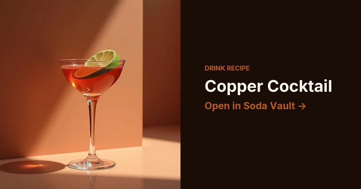 Copper Cocktail