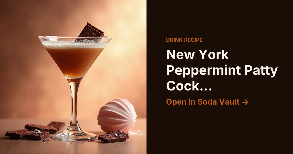 New York Peppermint Patty Cock...