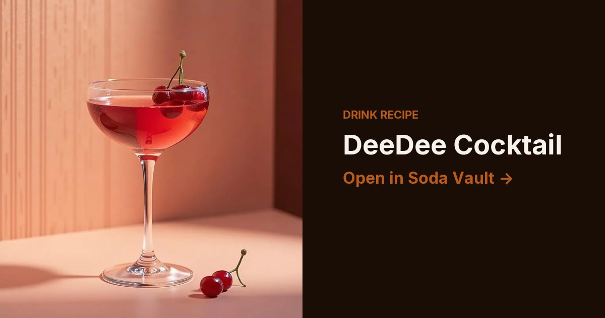 DeeDee Cocktail