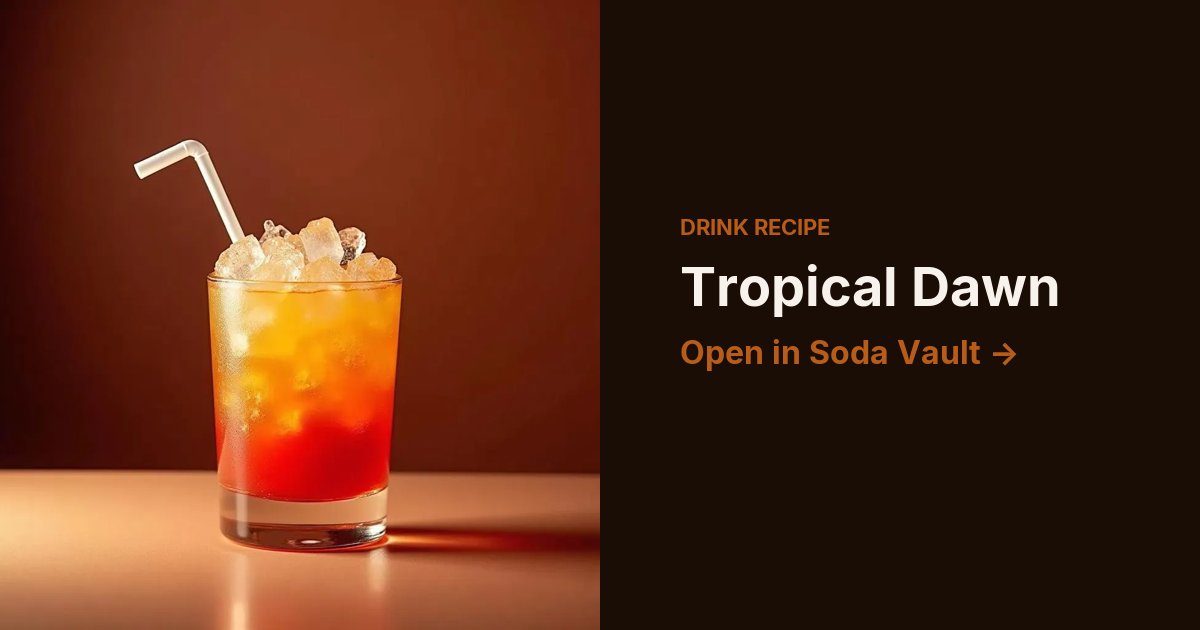 Tropical Dawn