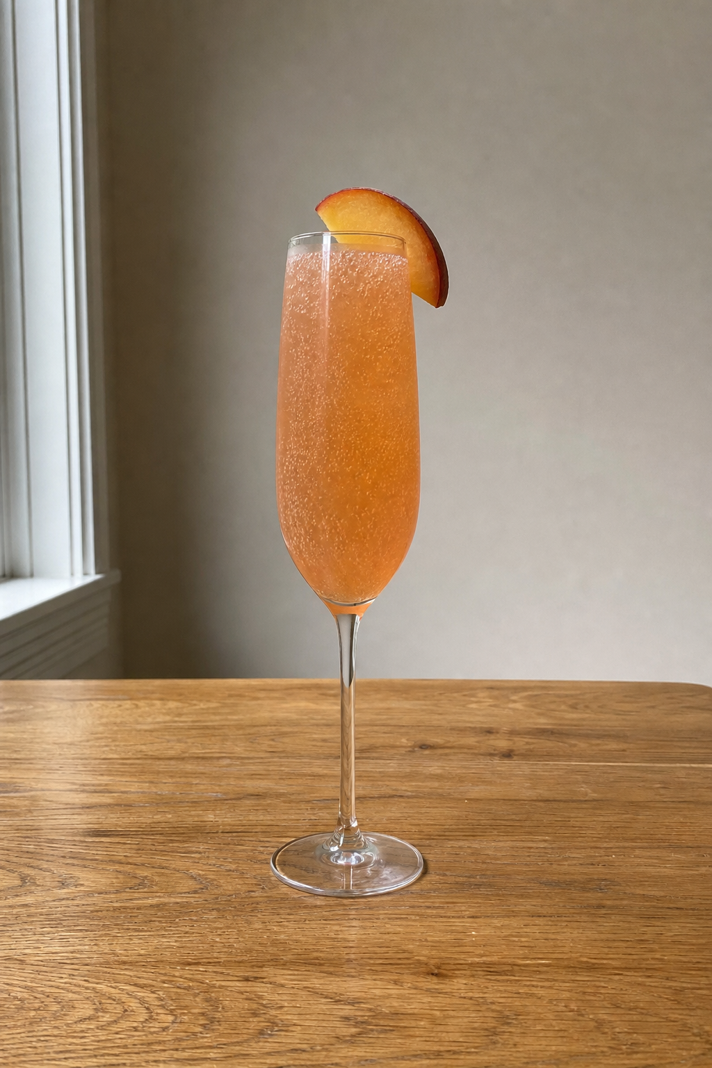 Bellini cocktail