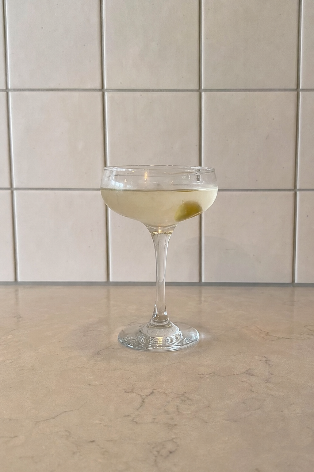 Dry Martini cocktail